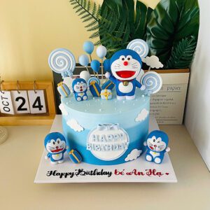 Bánh Kem Doraemon Cho Bé Gái BG03 1 Bánh Kem Doraemon Cho Bé Gái BG03