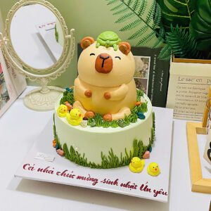 Bánh Kem Capybara Cho Bé CP03 3 Bánh Kem Capybara Cho Bé CP03
