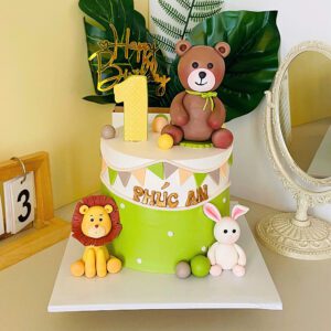 Bánh Thôi Nôi Bé Trai Tạo Hình Con Gấu TN15 1 Bánh Thôi Nôi Bé Trai Tạo Hình Con Gấu TN15