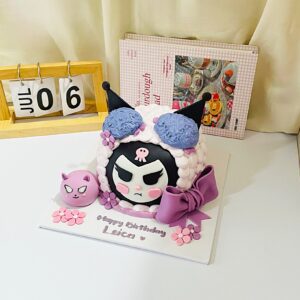 Bánh Kem Kuromi Tạo Hình KM03 1 Bánh Kem Kuromi Tạo Hình KM03