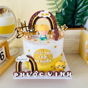 Bánh Thôi Nôi Bé Trai Tuổi Mèo TN17 2 Bánh Thôi Nôi Bé Trai Tuổi Mèo TN17