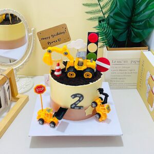 Bánh Kem Trang Trí Xe Cẩu Cho Bé OTO05 1 Bánh Kem Trang Trí Xe Cẩu Cho Bé OTO05