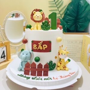 Bánh Thôi Nôi Bé Trai Tạo Sư Tử TN21 1 Bánh Thôi Nôi Bé Trai Tạo Sư Tử TN21