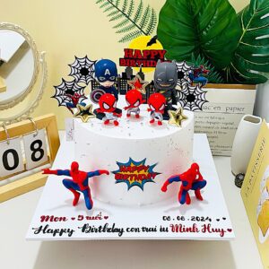 Bánh Kem Siêu Anh Hùng Cho Bé Trai SAH02
