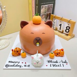 Bánh Kem Capybara Cho Bé CP02 1 Bánh Kem Capybara Cho Bé CP02