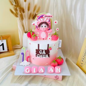 Bánh Thôi Nôi Bé Gái Tạo Hình Rồng TN08