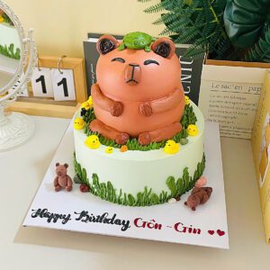 Bánh Kem Capybara Cho Bé CP03 2 Bánh Kem Capybara Cho Bé CP03