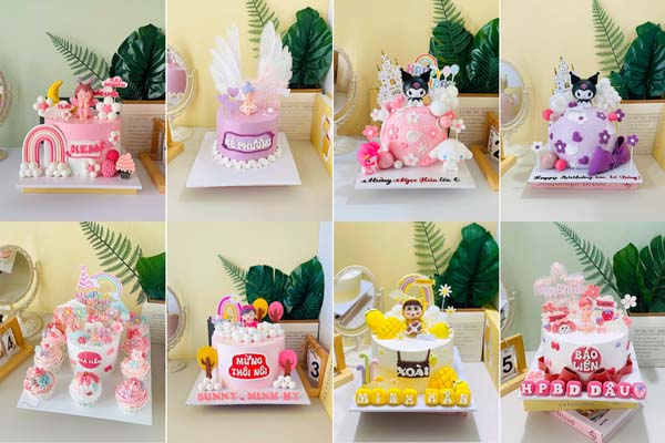 Tiệm Bánh Kem Uy Tín Chất Lượng Tại TPHCM – Lily Cake & Flowers 2 Bánh kem bé gái - Tiệm Bánh Kem Lily