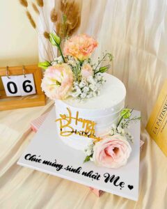 Bánh kem tặng mẹ