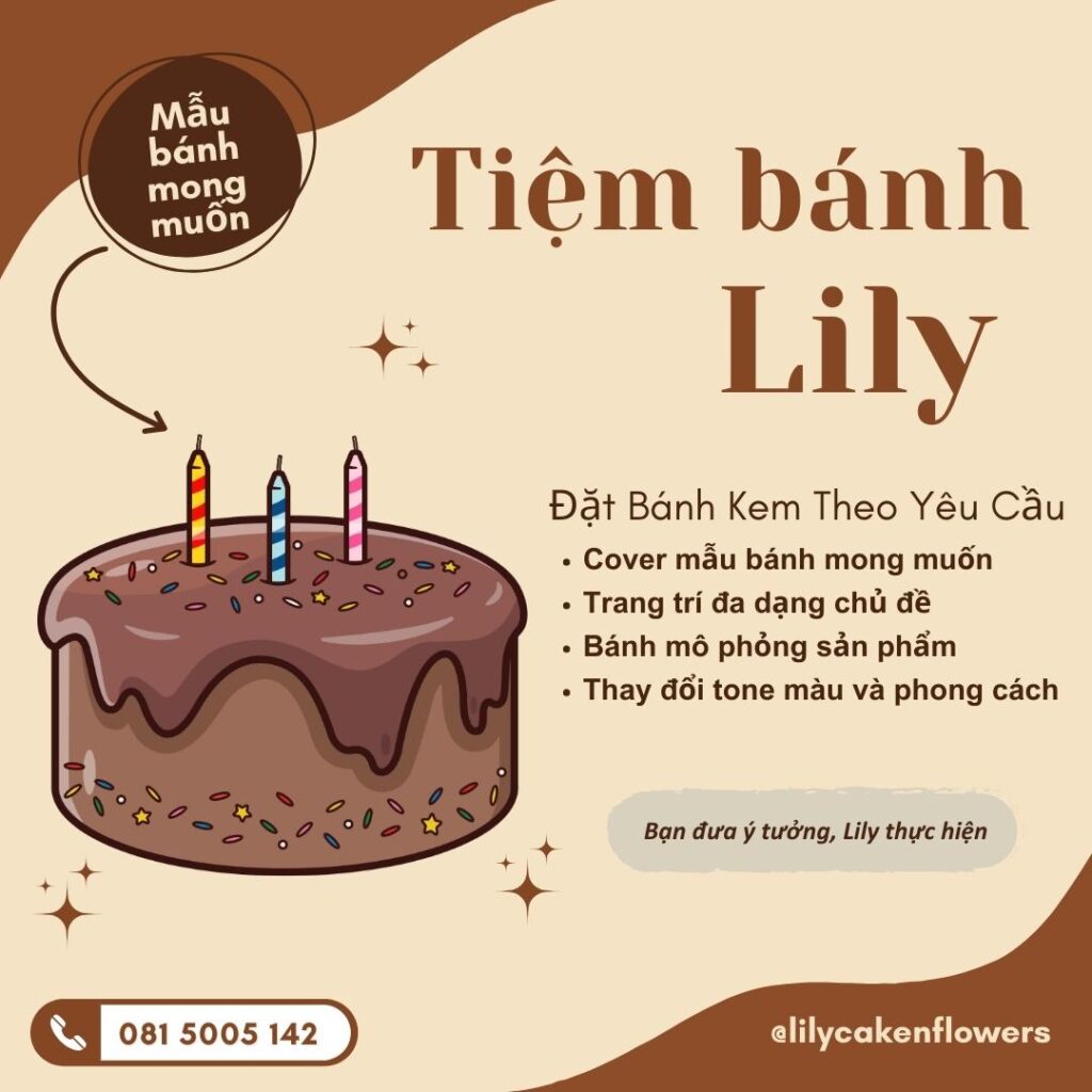 Đặt Bánh Kem Sinh Nhật Theo Mong Muốn 1 Đặt Bánh Kem Sinh Nhật Theo Mong Muốn